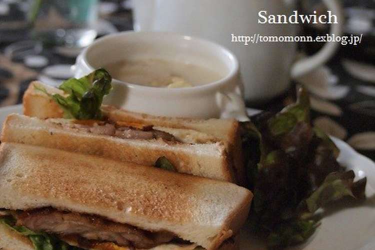 照り焼きチキンのサンドイッチ レシピ 作り方 By とももん1028 クックパッド 簡単おいしいみんなのレシピが367万品