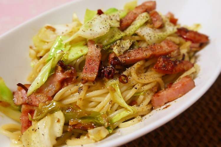 ベーコンとキャベツのアンチョビパスタ レシピ 作り方 By Acharin クックパッド 簡単おいしいみんなのレシピが352万品