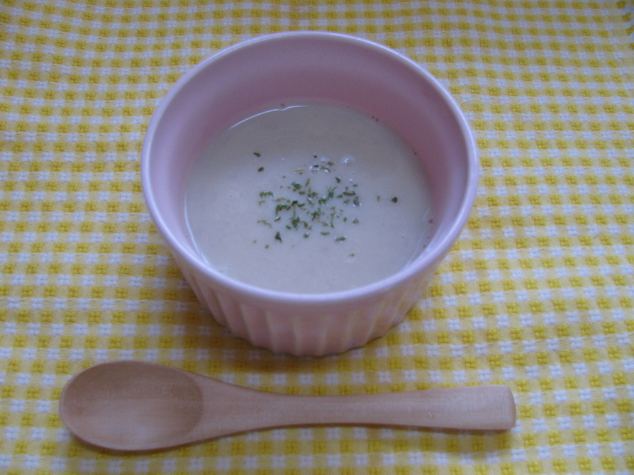 里芋のスープ☆とりわけで簡単離乳食の画像