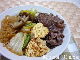 簡単すき焼き丼