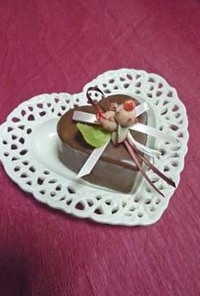 バレンタイン&チョコムースケーキ