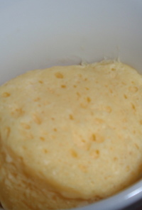 簡単！レンジで　マグカップチーズ蒸しパン