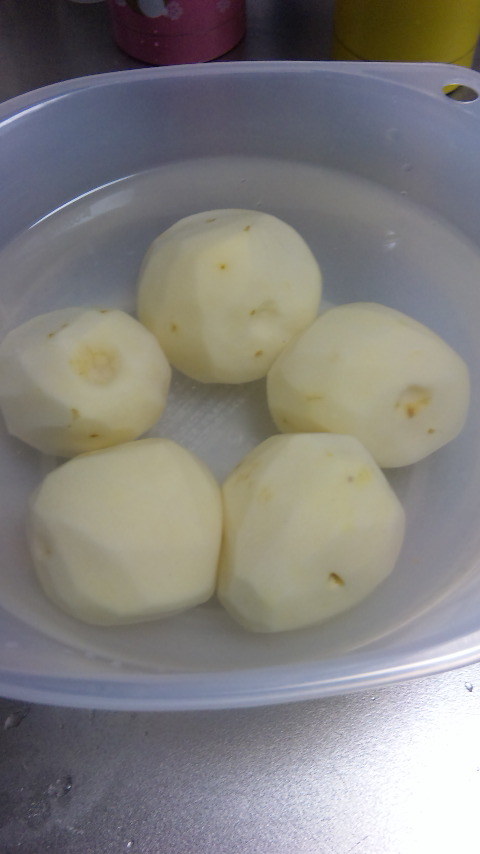 ジャガ芋の冷凍保存方法♪の画像