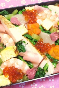 ひな祭り✿春爛漫　菜の花ちらし寿司✿