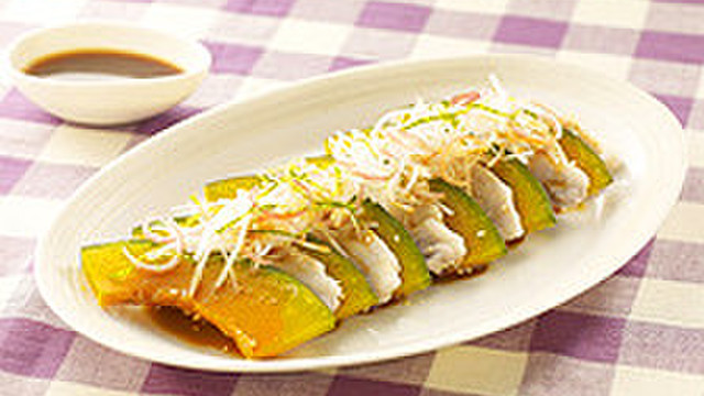 かぼちゃと豚肉の和風薬味だれ レシピ 作り方 By ライオン株式会社 クックパッド 簡単おいしいみんなのレシピが360万品