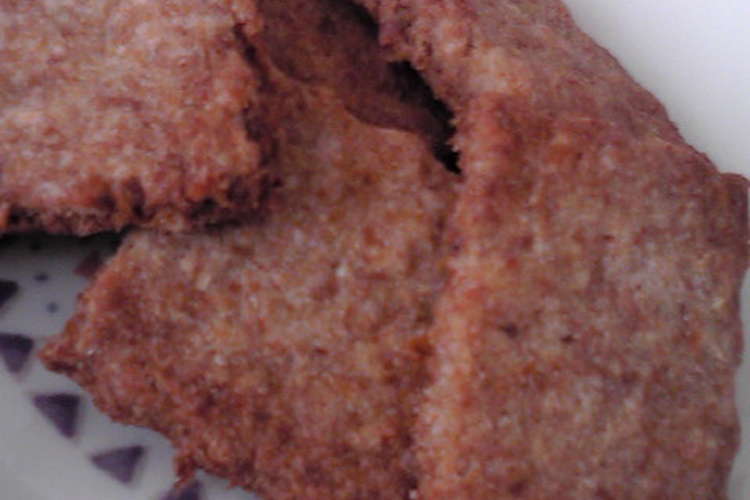 おやつで健康 おからと全粒粉のクッキー レシピ 作り方 By まめチャンmama クックパッド 簡単おいしいみんなのレシピが366万品