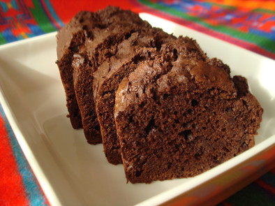 バターが無くても…簡単チョコレートケーキの写真