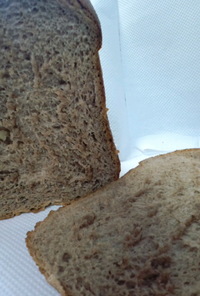 HBで全粒粉１００％のふわふわ簡単食パン