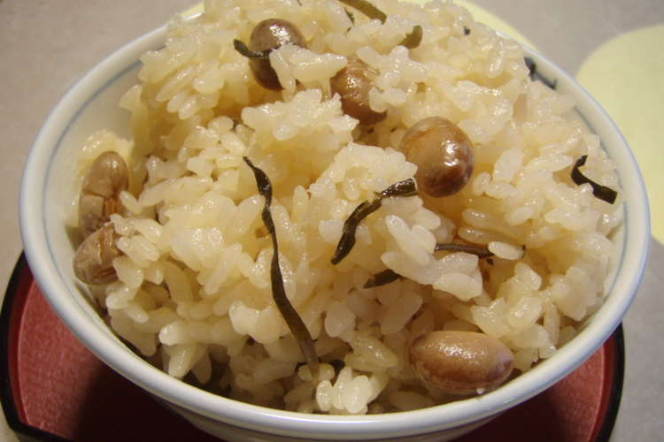 節分豆が美味しく変身 炊き込みご飯に レシピ 作り方 By かずぼーん クックパッド 簡単おいしいみんなのレシピが355万品