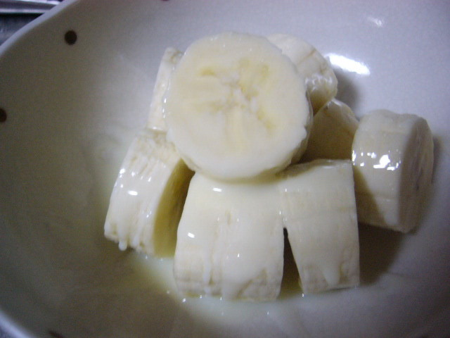 練乳バナナの画像
