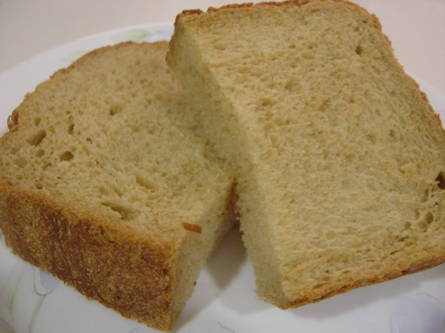 HBで麦芽コーヒー豆乳食パンの画像