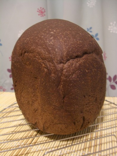 ココアで♡ダークショコラ食パン（HB）の写真