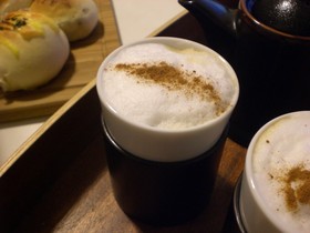 泡立て10秒!でカプチーノ♪