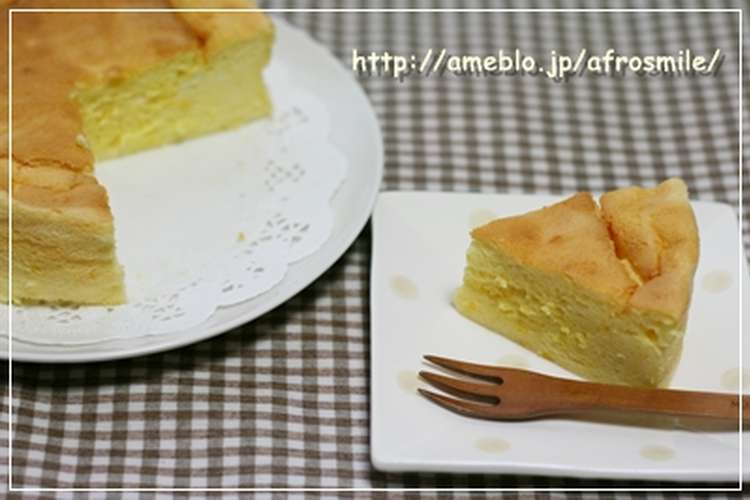 水切りヨーグルトdeスフレチーズケーキ レシピ 作り方 By ぐれーと クックパッド