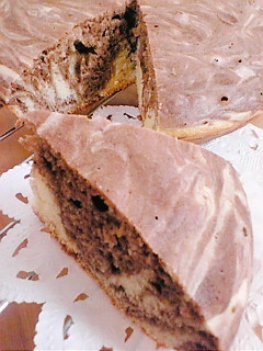 子供と作る♪炊飯器で簡単マーブルケーキ♪