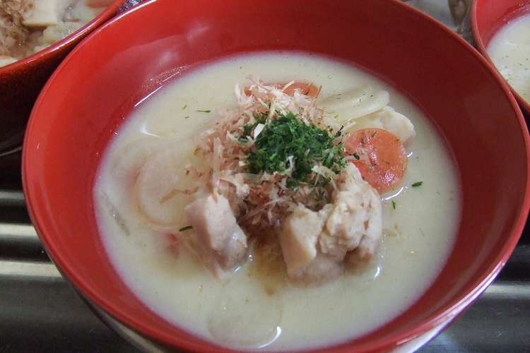 香川県のあん餅入りのお雑煮 レシピ 作り方 By ぶうたろうキッチン クックパッド
