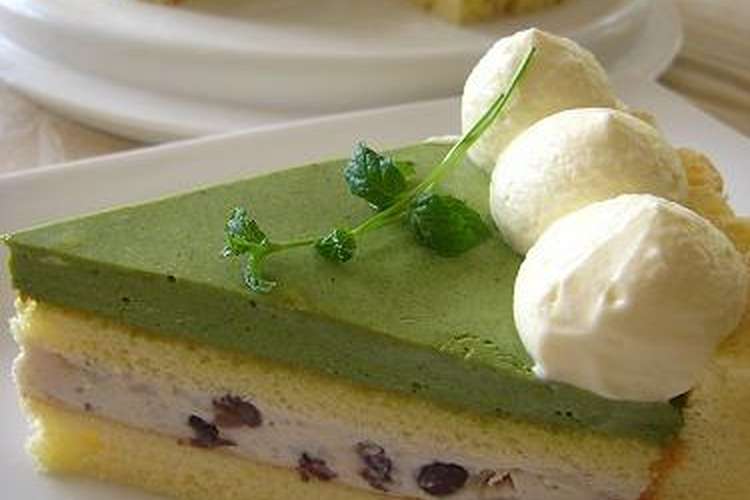 あずき 抹茶のムースケーキ レシピ 作り方 By lly クックパッド 簡単おいしいみんなのレシピが356万品