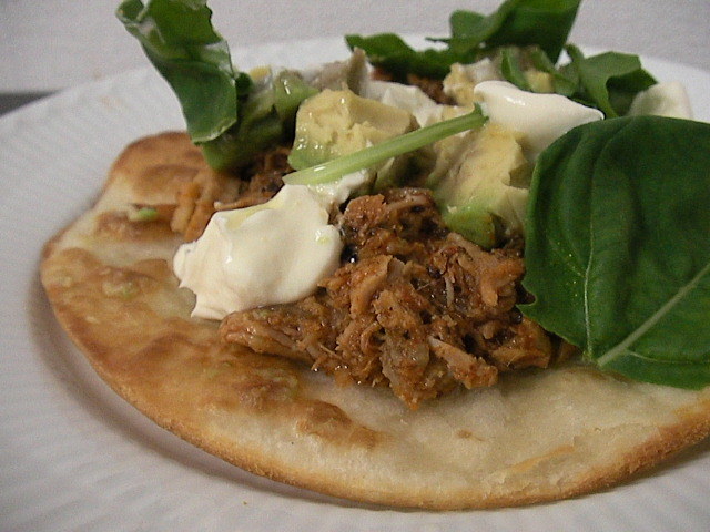  10分間のパイナップル黒豆トスターダのレシピ