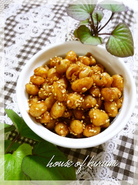 ✿大豆の水煮シャカシャカ炒め✿