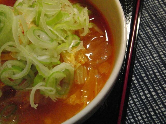♡ストック白菜と鶏団子のキムチスープ♡の画像