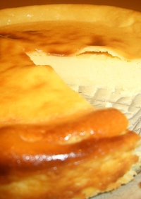 みかんのベイクドチーズケーキ