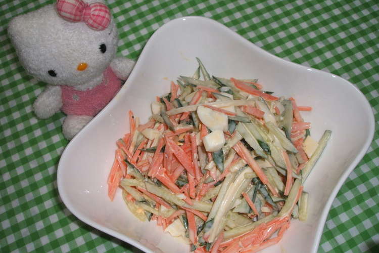 さけるチーズでぱくぱくサラダ レシピ 作り方 By ゆうさきりん クックパッド 簡単おいしいみんなのレシピが354万品