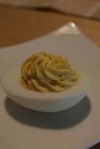 お弁当に❤スイーツみたいなホイップゆで卵