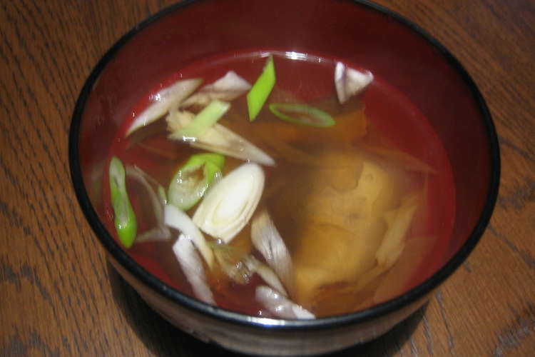 とぅるとぅるな 水魚のお吸い物 レシピ 作り方 By Negoto クックパッド 簡単おいしいみんなのレシピが367万品