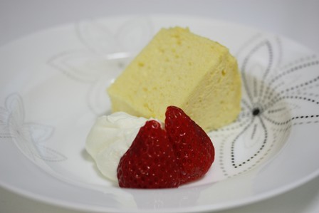 バニラ*シフォンケーキの画像
