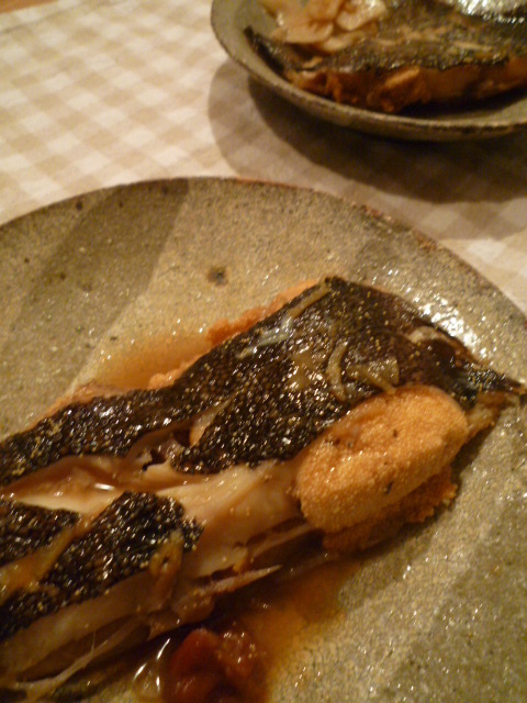 フライパンで　基本の魚の煮付け（カレイ）の画像