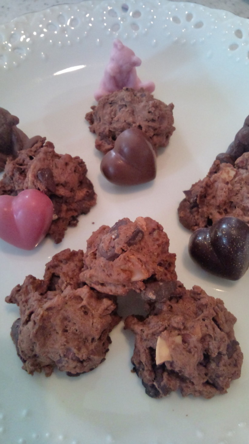 バレンタイン＊簡単チョコクランチクッキーの画像