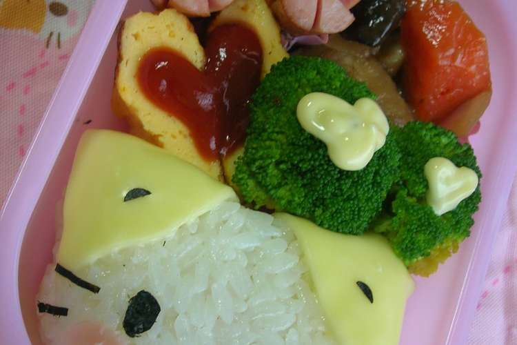簡単 キャラ弁 サンリオのマシュマロ君 レシピ 作り方 By Kuroyan クックパッド 簡単おいしいみんなのレシピが350万品