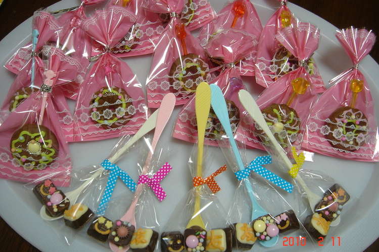 簡単で可愛い デコチョコ バレンタイン レシピ 作り方 By 杏音と更咲のお家 クックパッド