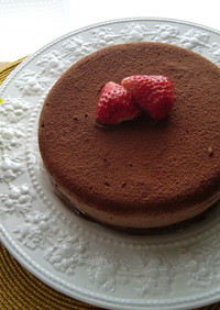 大人味♡チョコレートムースケーキ