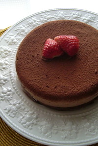 大人味♡チョコレートムースケーキ