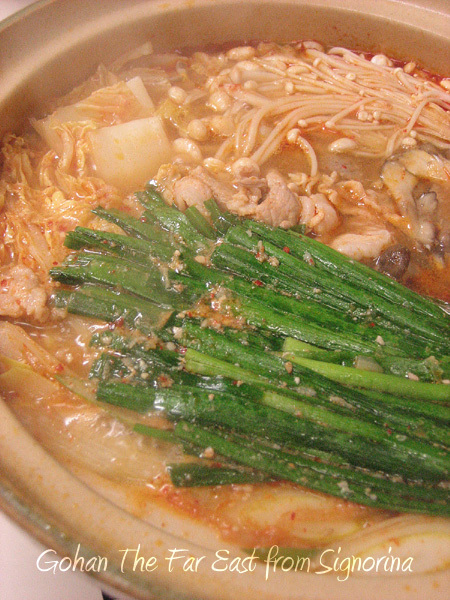 スープが美味しい！豚キムチ鍋の画像