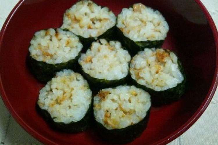 ネバネバ軽減 離乳食に納豆巻き レシピ 作り方 By Saki クックパッド