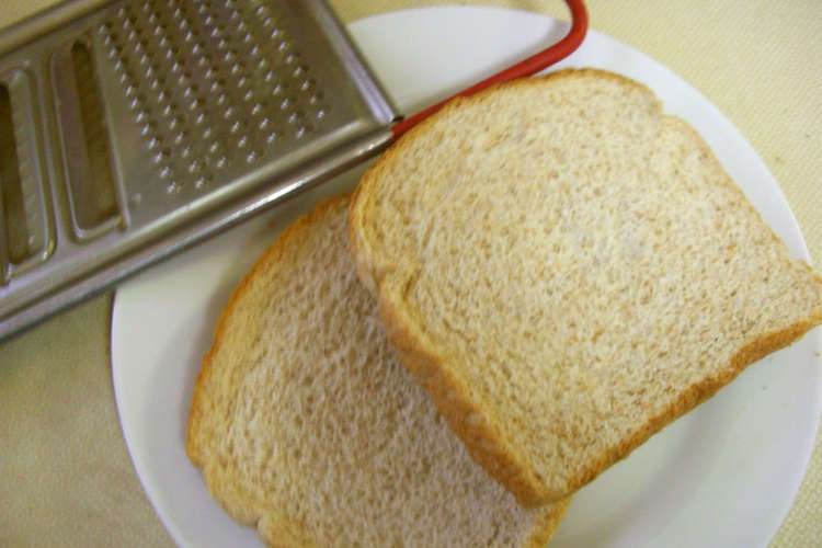 冷凍食パンで お手軽パン粉 レシピ 作り方 By Saki1010 クックパッド 簡単おいしいみんなのレシピが361万品