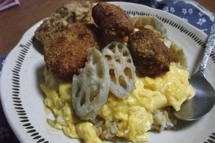 金沢ｂ級グルメのハントンライス カレー味 レシピ 作り方 By なみあーちゃん クックパッド