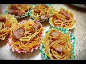 お弁当おかず☆ナポリタン