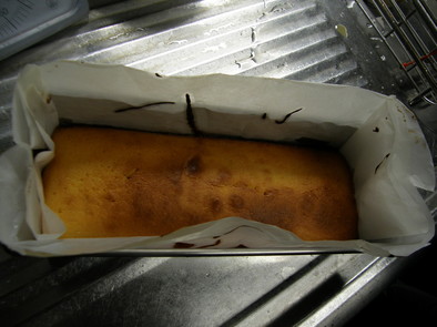 エルダーフラワーのケーキの写真