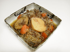 牛ひき肉で我が家の「肉じゃが」♪