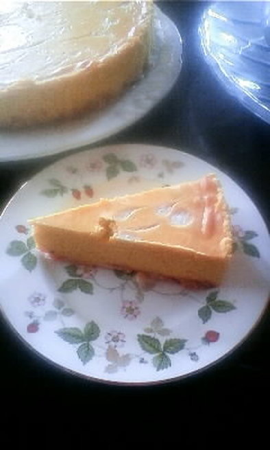 かぼちゃ好きさんのチーズケーキの写真