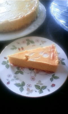 かぼちゃ好きさんのチーズケーキの画像