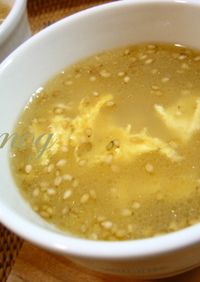 ☆超簡単5分☆卵の中華スープ