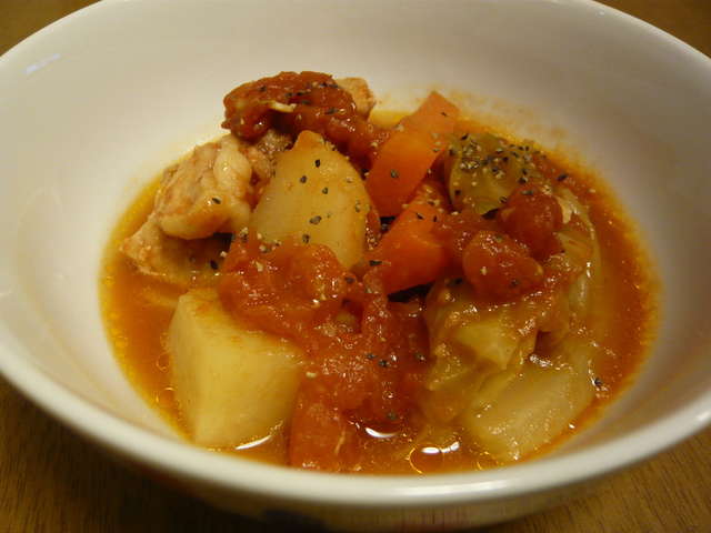 フリース ドレス ファシズム 鶏肉 トマト 煮 圧力 鍋 キャベツ Aimu Academy Jp