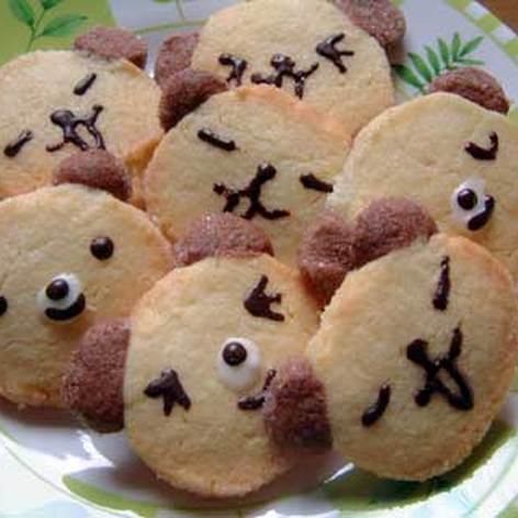 プレゼントに歓声があがるかわいいクマのクッキー♪