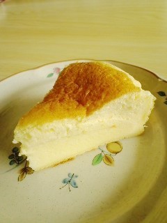 スフレチーズケーキの画像