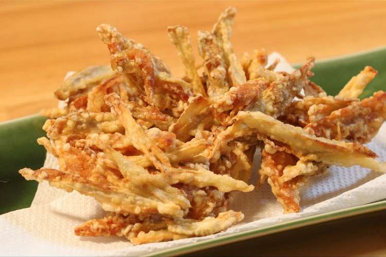 ゴボウと干し芋のかき揚げ レシピ 作り方 By ブッコロリ クックパッド 簡単おいしいみんなのレシピが351万品