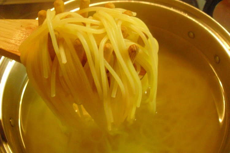 目からウロコ びっくりパスタの茹で方 レシピ 作り方 By かきぴーママ クックパッド 簡単おいしいみんなのレシピが350万品